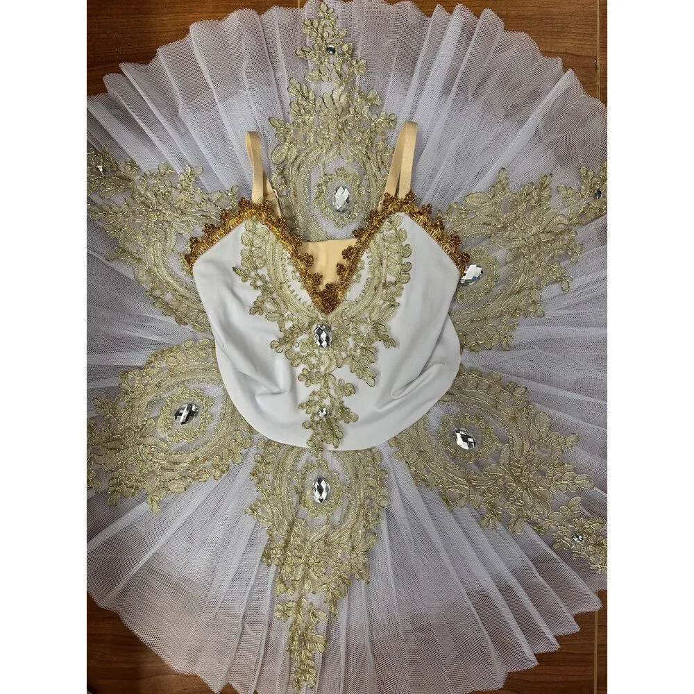 Pre-Owned Dance Costume Intermediate Child Amazon White Ballet Pointe Swan Lake